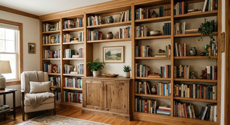 Bookshelves Installation in Woodbridge, VA