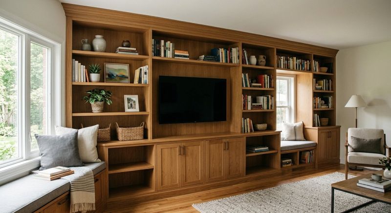 Built In Furniture Construction in Fairfax, VA