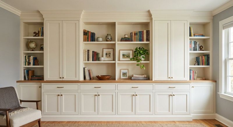 Builtin Cabinets Installation in Annapolis, MD